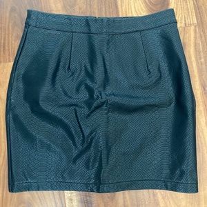 Stella Luce snake skin skirt